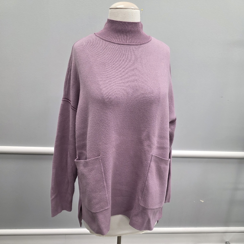 Chico's Lavender Turtleneck Sweater